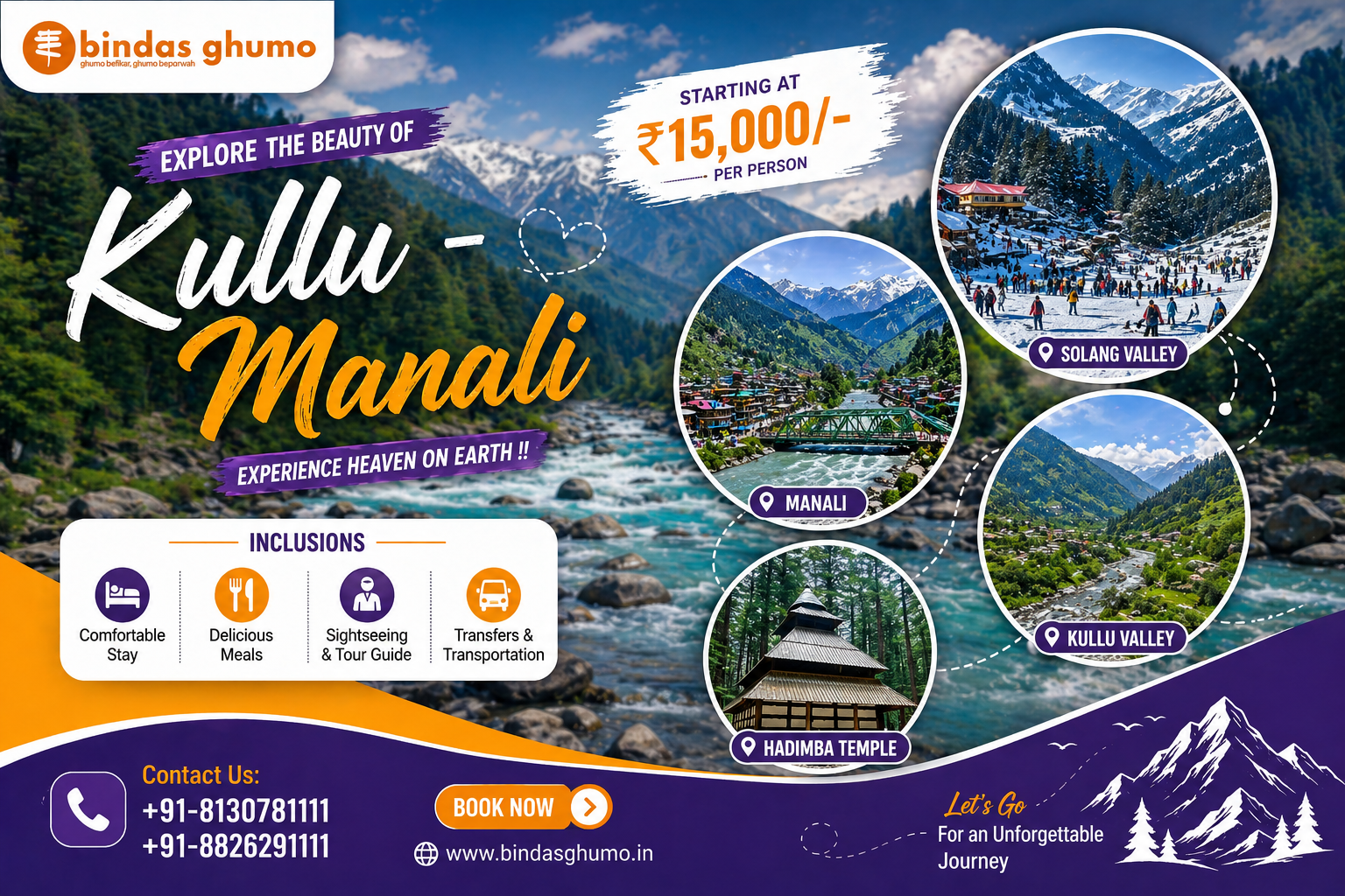 Kullu-Manali tour packages