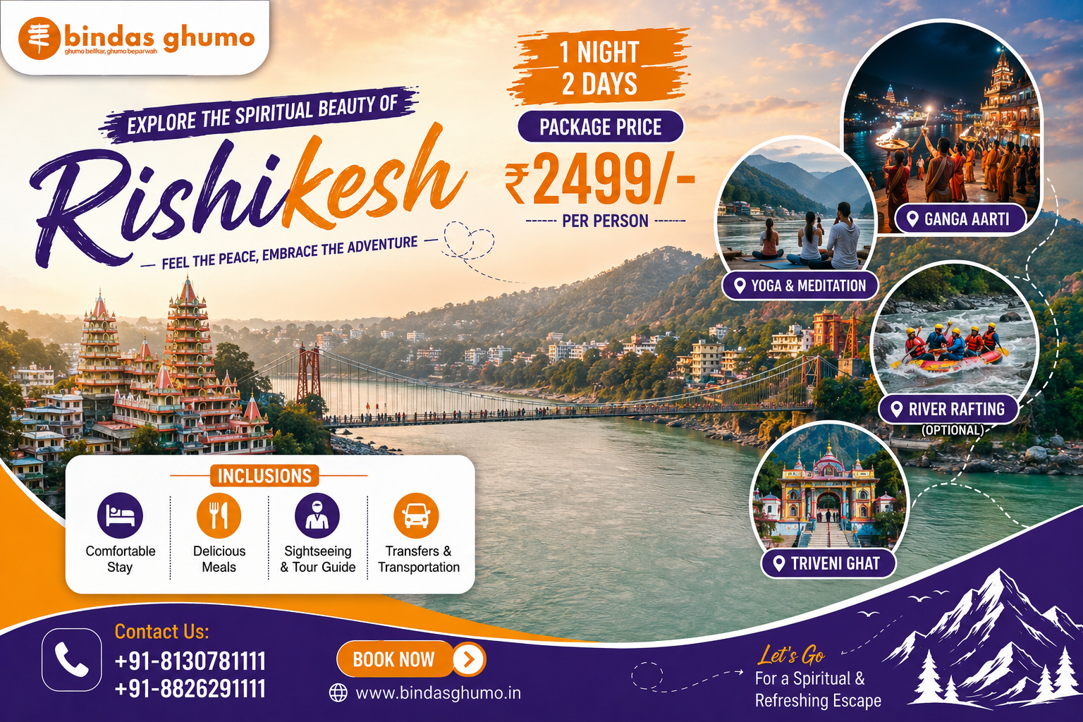 Rishikesh tour packages