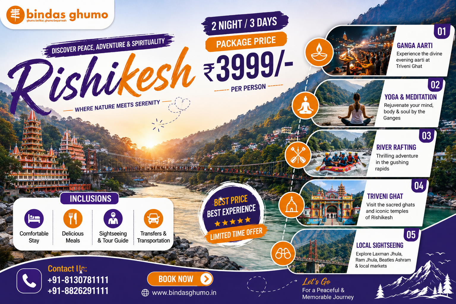 Rishikesh tour packages